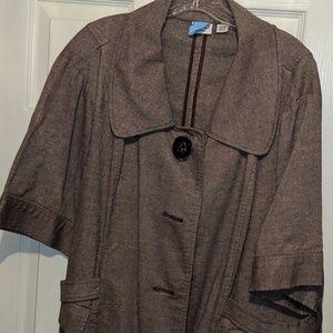 Plus size jacket